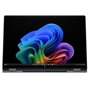 600306004_0_f Laptop HP OmniBook X Flip 2-in-1 Laptop Next Gen AI 16-cb0000nwx Copilot+ PC Intel Core Ultra 9 386H 40,6 cm (16") Ekran dotykowy 3K 32 GB LPDDR5x-SDRAM 1 TB SSD Wi-Fi 7 (802.11be) Windows 11 Home Czarny, Szary (D9LW7EA)