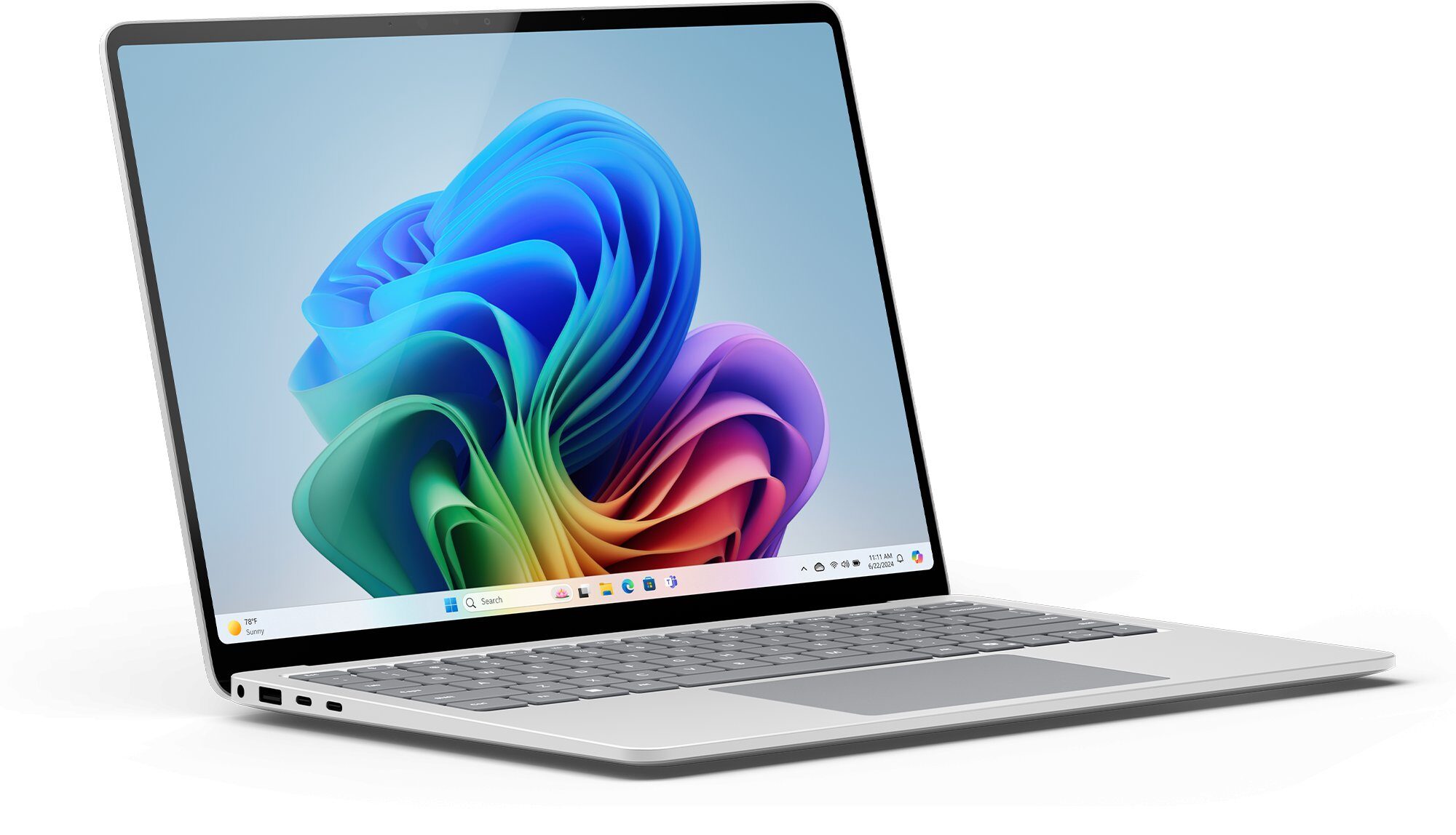 600306108_1_f Laptop Microsoft Surface Laptop 8 Copilot+ PC Intel Core Ultra 7 366H 35 cm (13.8") Ekran dotykowy 16 GB LPDDR5x-SDRAM 512 GB SSD Wi-Fi 7 (802.11be) Windows 11 Pro Platyna (EP2-47874)