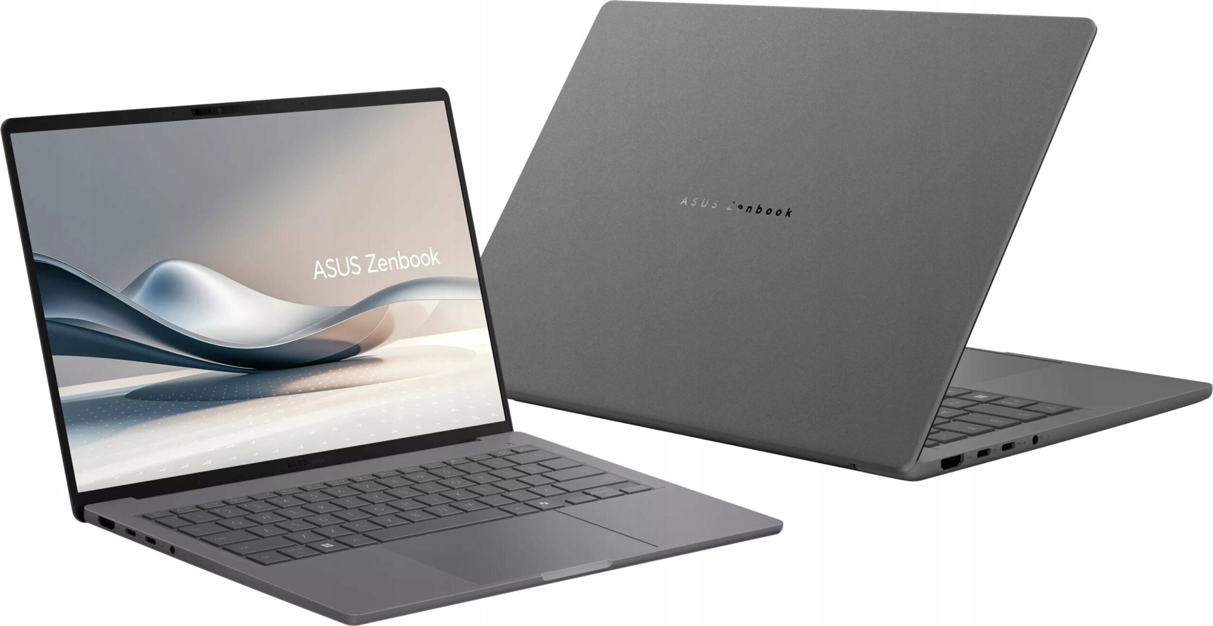 600312991_1_f Laptop Asus ZenBook A14 OLED UX3407NA-QD174W - Snapdragon X2-88-100 | 14" | 16GB | 512GB | W11H | Szary (90NB1712-M00940)