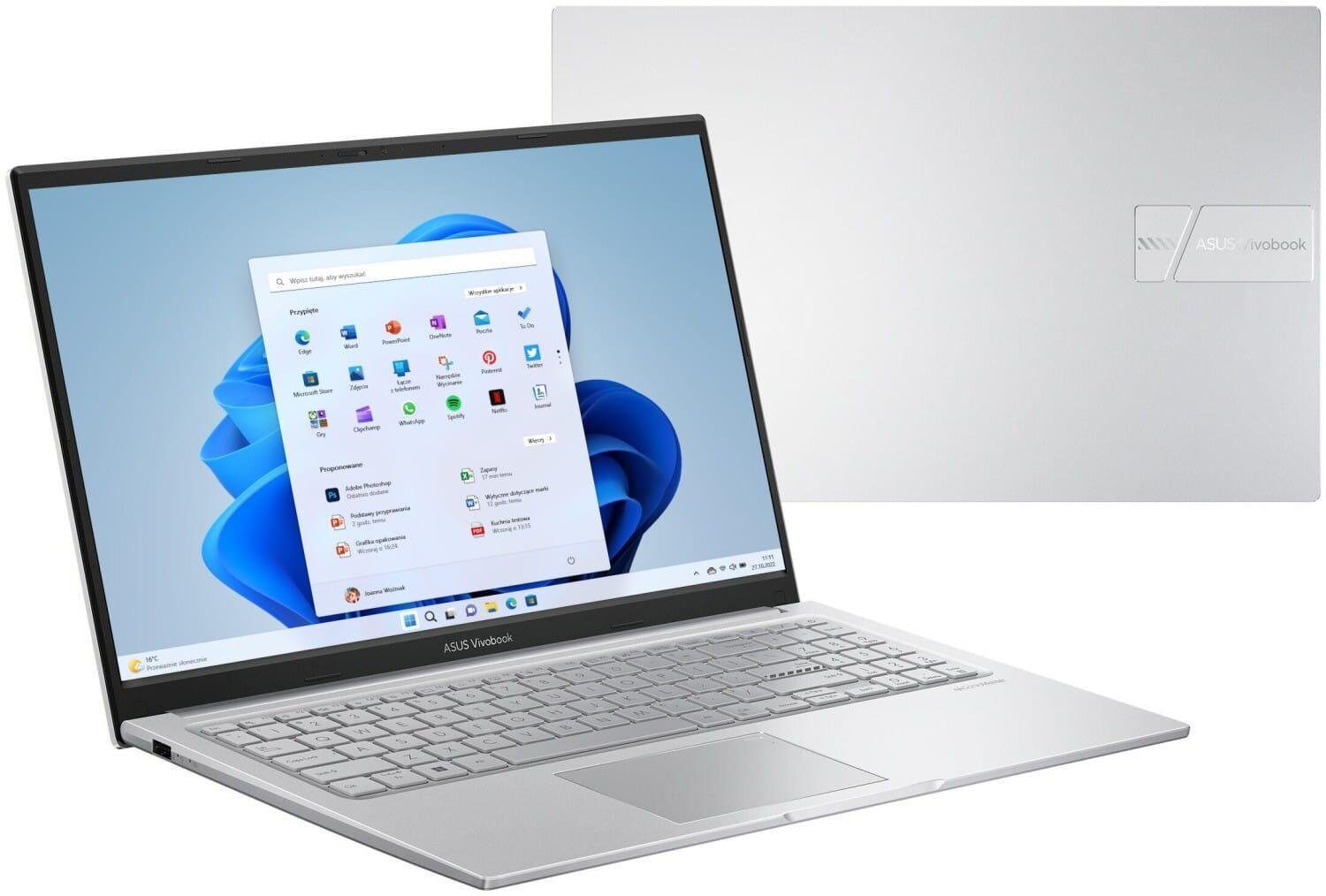 600313183_0_f Laptop Asus VivoBook 15 X1504VA-BQ4298W - Core 7 150U | 15,6" | 24GB | 1TB | W11H | Srebrny (90NB13Y2-M01YX0|10M2)