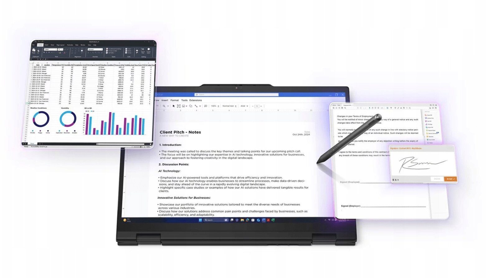 Laptop Lenovo ThinkPad T14s 2w1 U7 255U 32GB 2TB SSD WUXGA IPS W11