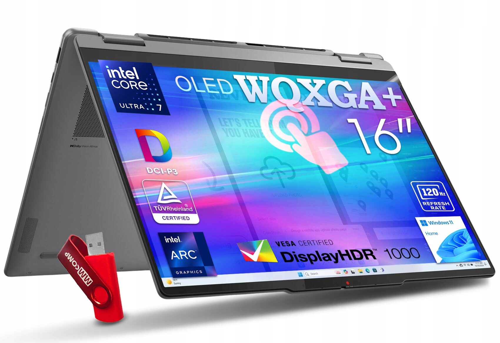 Wyświetlacz WQXGA+ OLED – Niezrównana jakość obrazu