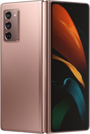 7175530_1_f Smartfon Samsung Galaxy Z Fold2 5G 12/256GB Brązowy (SM-F916BZNAXEO)