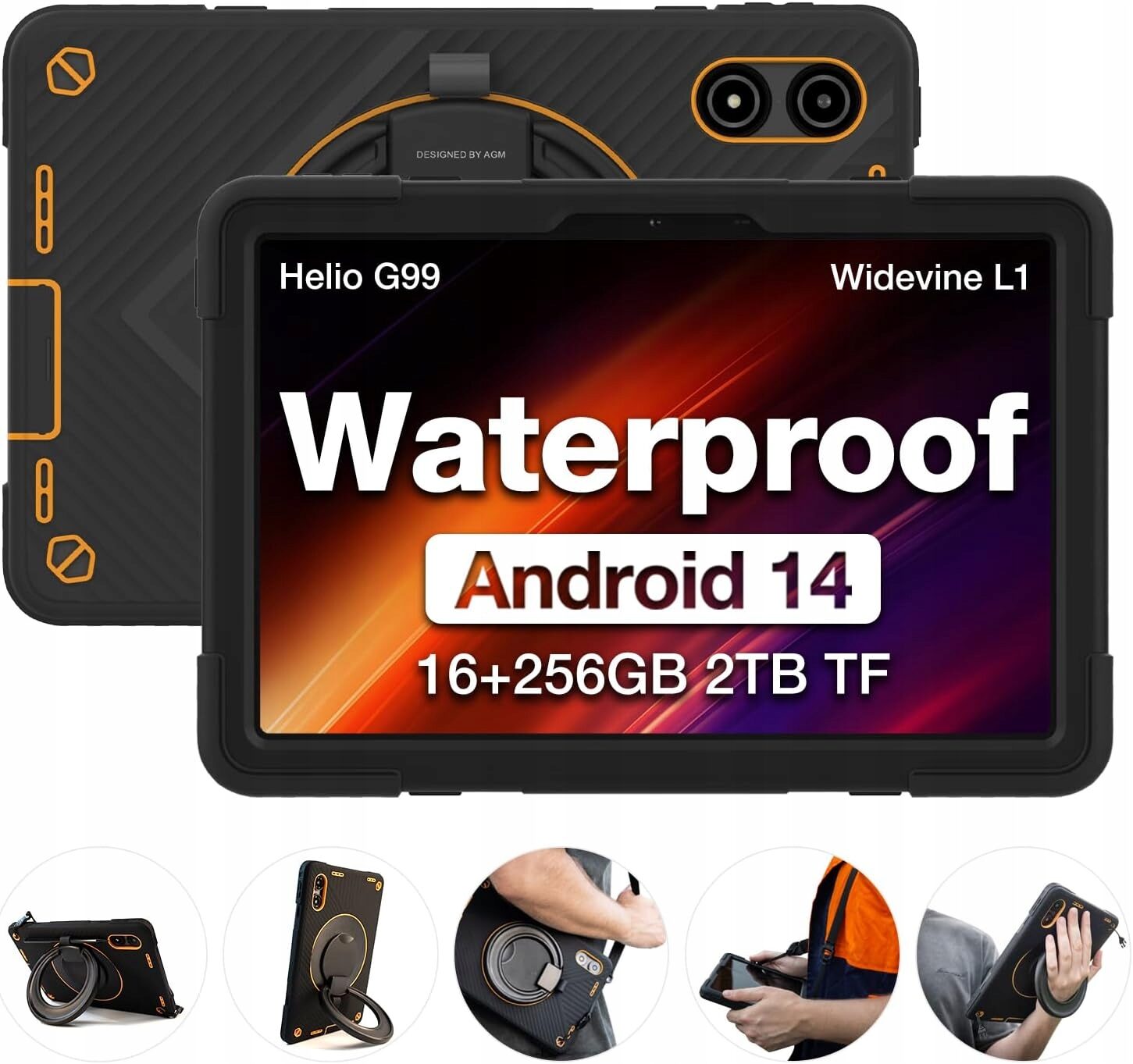 Potężna pamięć wewnętrzna 256 GB i 8 GB RAM