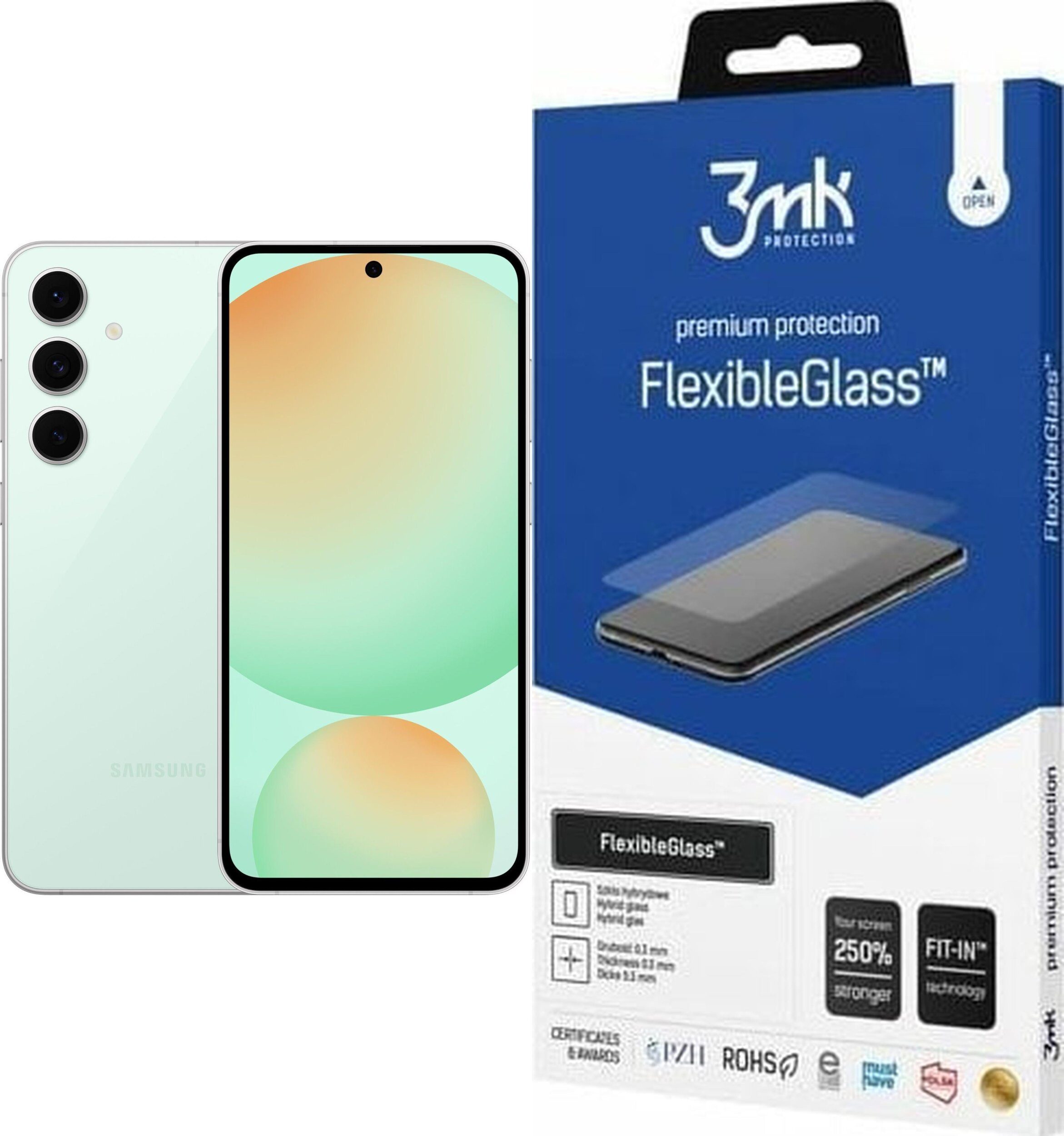 9837250_0_f Smartfon Samsung Galaxy S24 FE 5G 8/128GB Zielony (SM-S721BLGDEUB) + FlexibleGlass