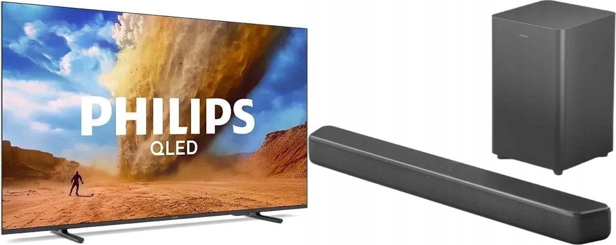 9837416_0_f Telewizor Philips 55PUS7810/12 QLED 55'' 4K Ultra HD Titan OS + Soundbar Philips TAB5309/10