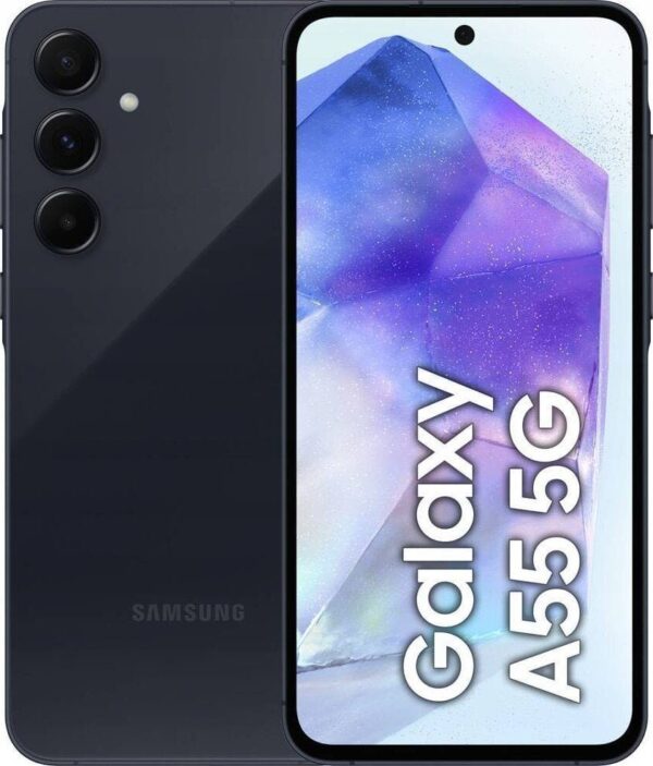 9837770_1_f Smartfon Samsung Galaxy A55 5G 8/128GB Black Enterprise Edition (SM-A556BZK) + Etui Clear Case