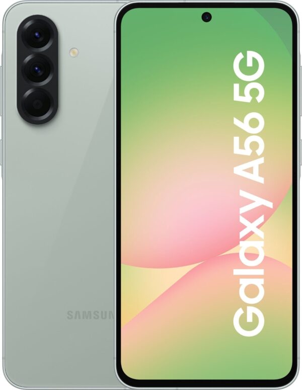 Smartfon Samsung Galaxy A56 5G 8/128GB Zielony (SM-A566BZGAEUE) + FlexibleGlass + Etui Clear Case