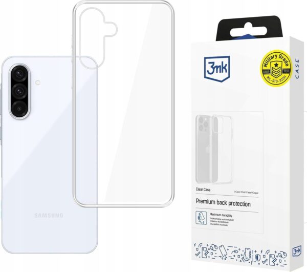 Smartfon Samsung Galaxy A56 5G 8/128GB Zielony (SM-A566BZGAEUE) + FlexibleGlass + Etui Clear Case