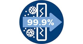 Filtr antyalergiczny o skuteczności filtracji 99,95%