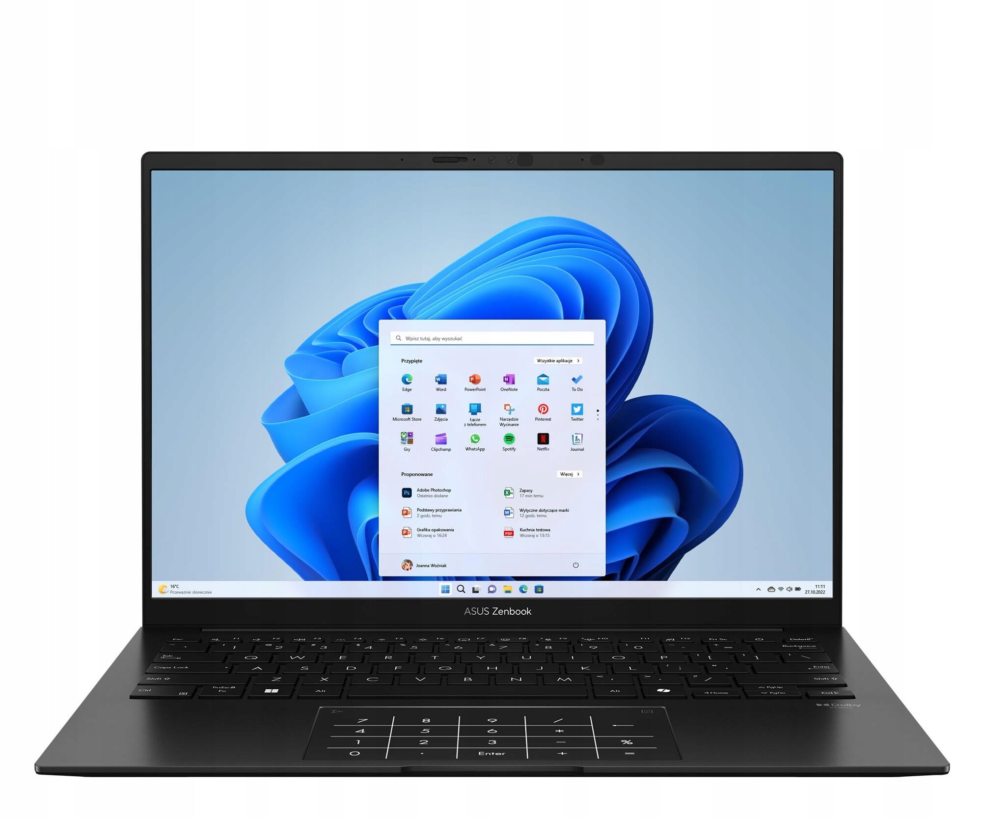 Laptop ASUS ZenBook 14 UM3406GA-QD013W – Elegancja i wydajność w jednym