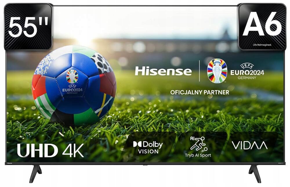 Telewizor Hisense 55A6N – Wysoka jakość obrazu w Twoim domu