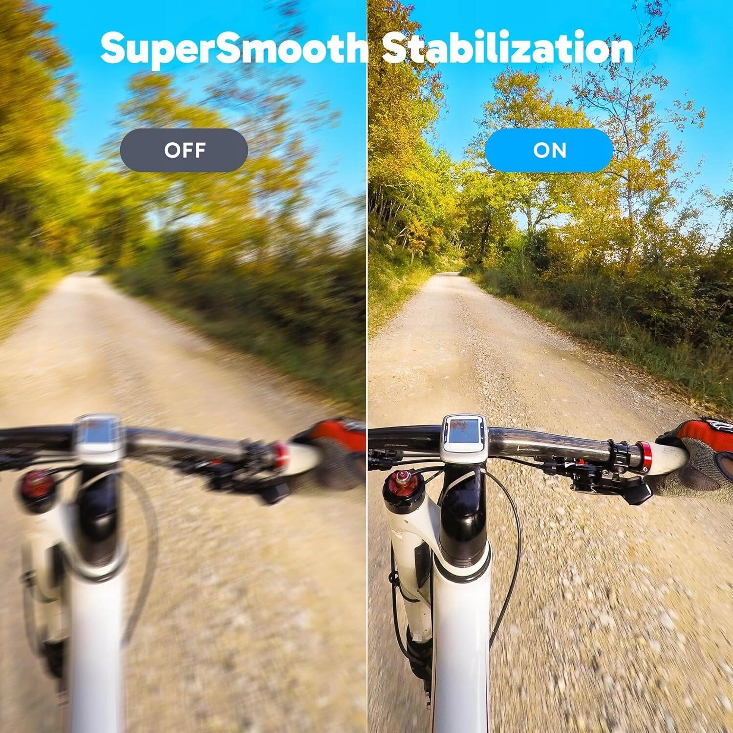 Ultrastabilne nagrania dzięki SuperSmooth